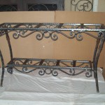 Forged Iron Coffee Table