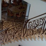 Forged Iron Stair Railing