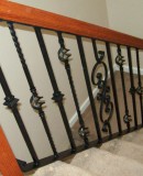 Wood And Iron Railing