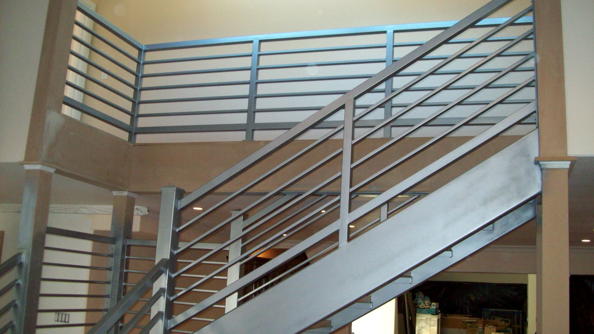 Contemporary Iron Railings