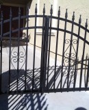 Small Simple Iron Gate