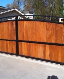 Iron Frame For Wooden Gate