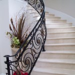 Lunar Iron Stair Railing