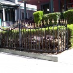 Commercial Iron Fencing With Spears