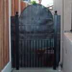 Scroll Screen Iron Door