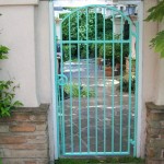 Simple Iron Garden Gate